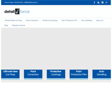 Tablet Screenshot of detailforce.com